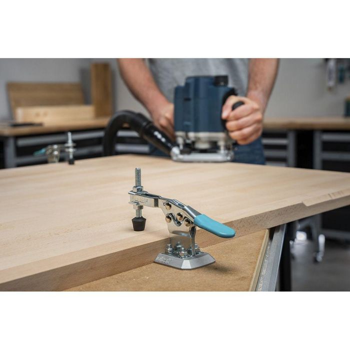 Wolfcraft Dispositivo de Sujeción Rápida Móvil Aluminio 150kg 0-38mm 4