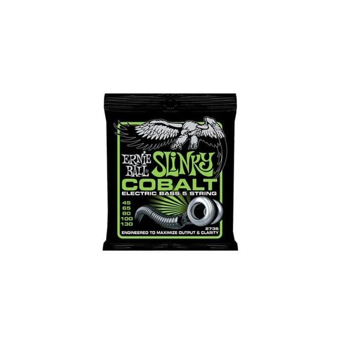 Juego Bajo Eléctrico Slinky Cobalt 5 St. 45-130 0 Juego Bajo Eléctrico Slinky Cobalt 5 St. 45-130 0