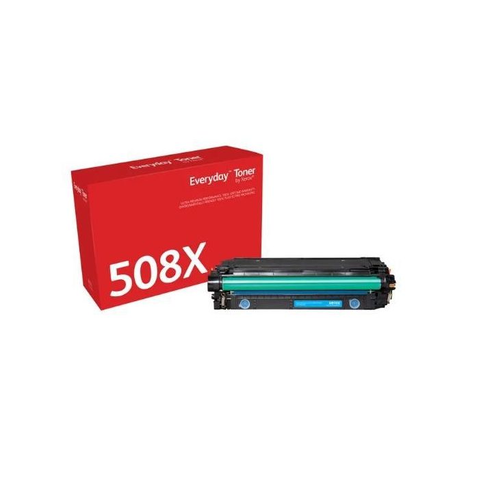 Xerox Everyday Toner Cyan Para Hp Laserjet M553 - 508X - Cf361X Xerox Everyday Toner Cyan Para Hp Laserjet M553 - 508X - Cf361X