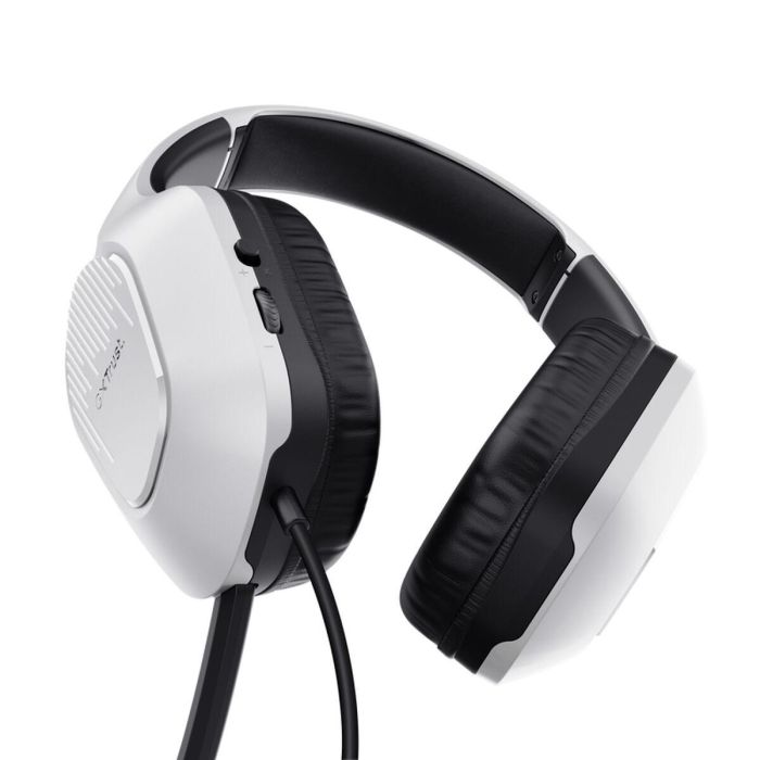 Auriculares Trust 25147 GXT415W Blanco Negro 1 Auriculares Trust 25147 GXT415W Blanco Negro 1