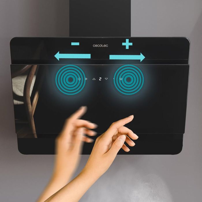 Campana Convencional Cecotec Bolero Flux DT 608000 Negro 1 Campana Convencional Cecotec Bolero Flux DT 608000 Negro 1