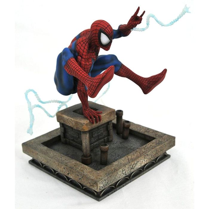 Diamond Select Toys Figura Marvel Comic Gallery Spider-Man años 90, 20 cm PVC 2