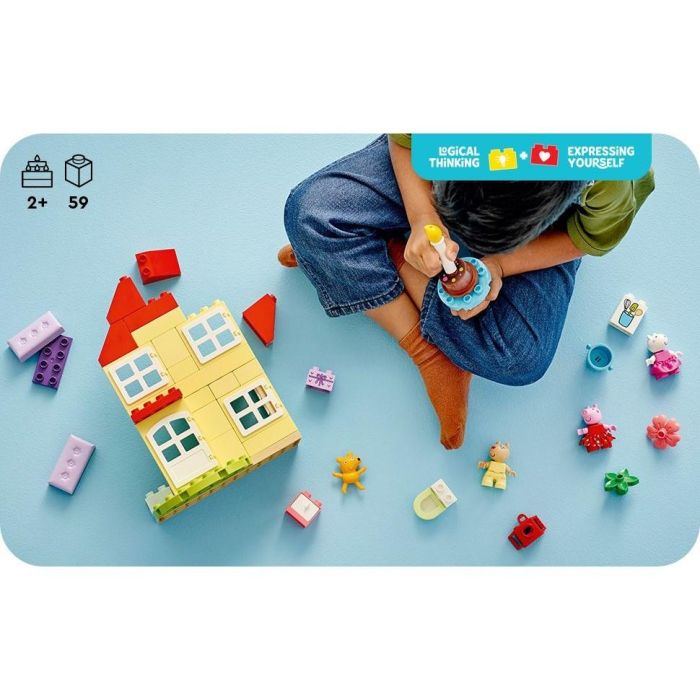 LEGO 10433 DUPLO Fiesta Cumpleaños Peppa Pig Juguete Construcción Niños 2 Años 7