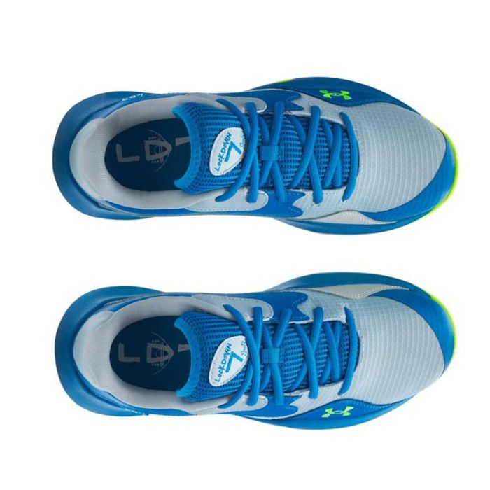 Zapatillas de Baloncesto para Adultos Under Armour Lockdown 7 Azul M 1