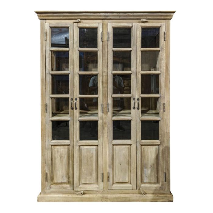 Vitrina Item Home DKD Home Decor Blanco 50 x 210 x 135 cm 1 Vitrina Item Home DKD Home Decor Blanco 50 x 210 x 135 cm 1