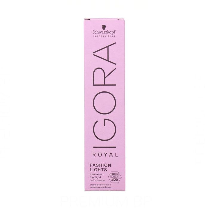 Schwarzkopf IGORA ROYAL Fashion Lights L-89 - Tinte Aclarante y Matizante hasta 5 Tonos con Tecnología Fibre Bond