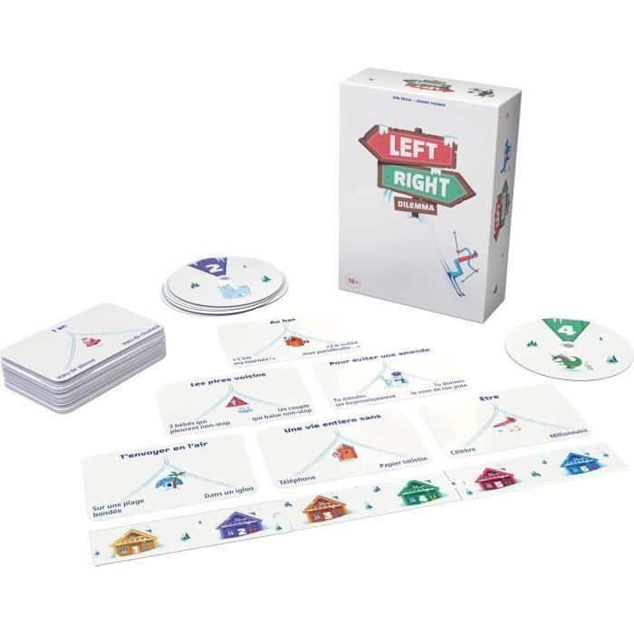 Asmodee ASM5407007460113 Dilema izquierda derecha 3