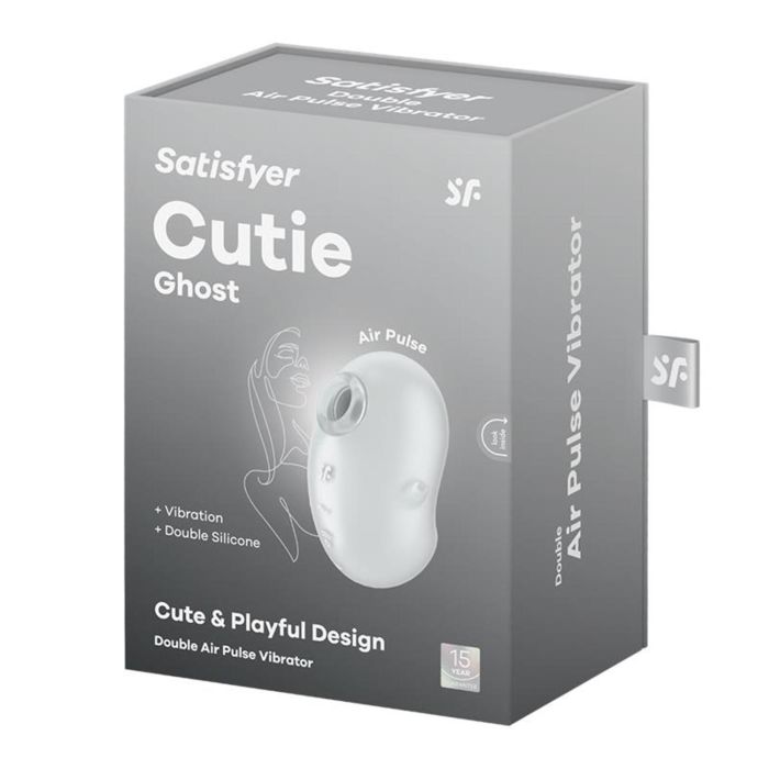 Satisfyer Cutie heart estimulador y vibrador de aire azul