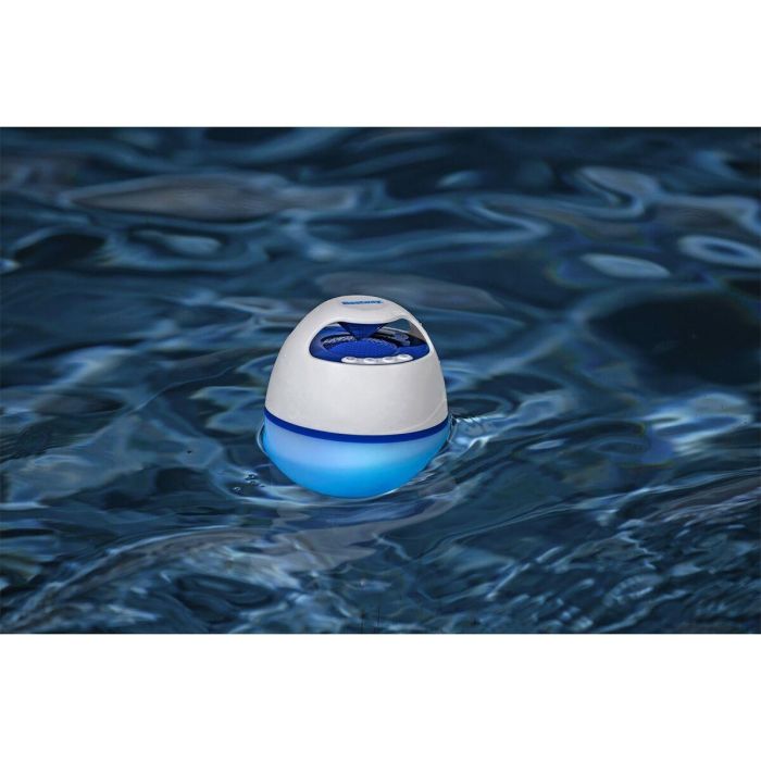 Bestway Altavoz Bluetooth Luz Led Flotante Piscina y Jardin 58700 17