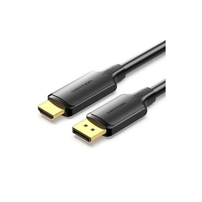 Cable Conversor Vention HFOBJ/ DisplayPort Macho - HDMI Macho/ 5m/ Negro