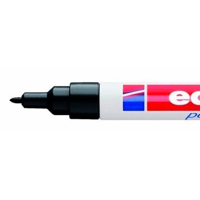 Rotulador permanente Edding 400 Negro (10 Unidades) 2