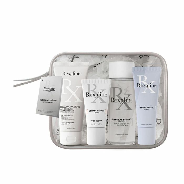 Rexaline Esencial Rexaline Labs Estuche 5 piezas - Gel desmaquillante en aceite, crema, loción y mascarilla - Hidratación y purificación Rexaline Esencial Rexaline Labs Estuche 5 piezas - Gel desmaquillante en aceite, crema, loción y mascarilla - Hidratación y purificación