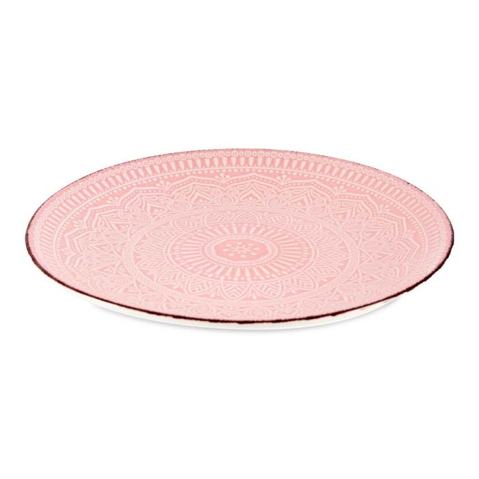 Plato Relieve Llano Rosa 27Cm Vessia (24 Unidades) 2 Plato Relieve Llano Rosa 27Cm Vessia (24 Unidades) 2