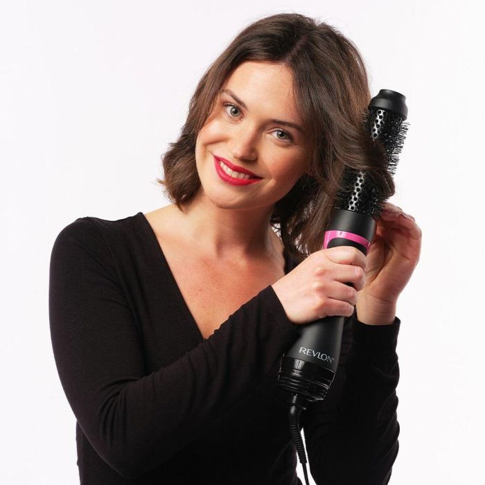Revlon ONE-STEP STYLER BOOSTER RVDR5292E - Cepillo secador moldeador, diseño ovalado, tecnología iónica, 3 ajustes de calor 1 Revlon ONE-STEP STYLER BOOSTER RVDR5292E - Cepillo secador moldeador, diseño ovalado, tecnología iónica, 3 ajustes de calor 1