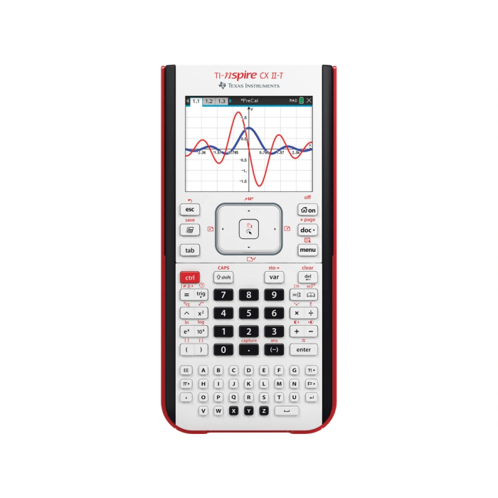 Texas Instruments TI-Nspire CX II-T Calculadora Gráfica Científica 10 Líneas 90MB ROM 64KB RAM 4