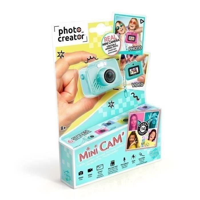 Canal Toys Photo Creator Mini Cam' Cámara digital de fotos y vídeos - Original - con llavero y tarjeta SD de 1 GB incluida CLK 0 5 Canal Toys Photo Creator Mini Cam' Cámara digital de fotos y vídeos - Original - con llavero y tarjeta SD de 1 GB incluida CLK 0 5