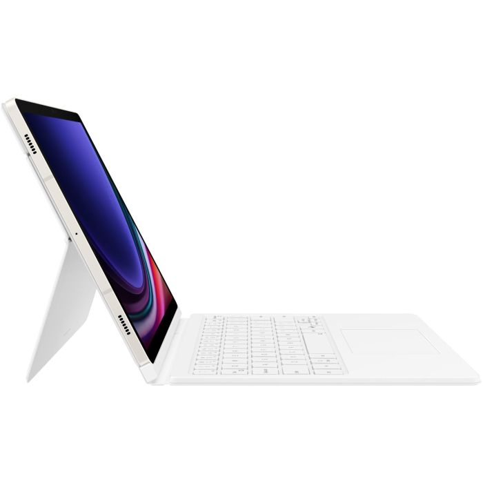 Samsung Book Cover Keyboard für Galaxy Tab S9/9 FE white 8 Samsung Book Cover Keyboard für Galaxy Tab S9/9 FE white 8