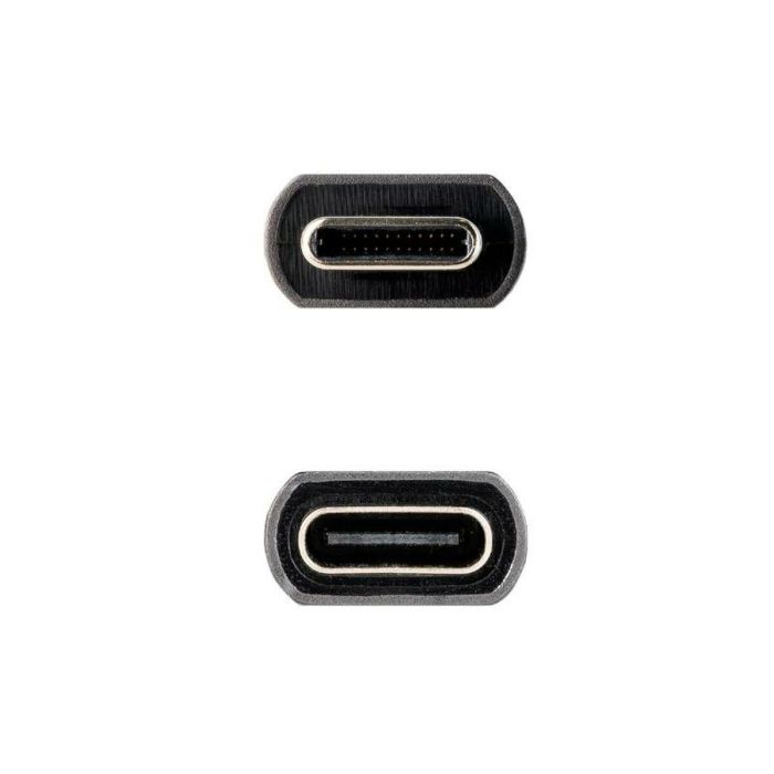 Cable USB-C NANOCABLE 10.01.4402 Negro 2 m (1 unidad) 2