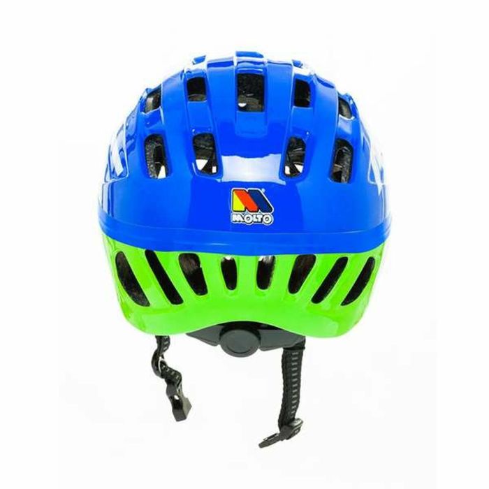 Kit Casco y Rodilleras Moltó Azul 2-10 Años 3 Kit Casco y Rodilleras Moltó Azul 2-10 Años 3