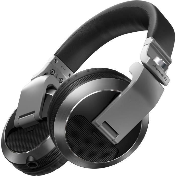 Auriculares para DJ - Pioneer DJ - HDJ-X7-S - Plateados - Con cable - Resistentes a la intemperie 4 Auriculares para DJ - Pioneer DJ - HDJ-X7-S - Plateados - Con cable - Resistentes a la intemperie 4