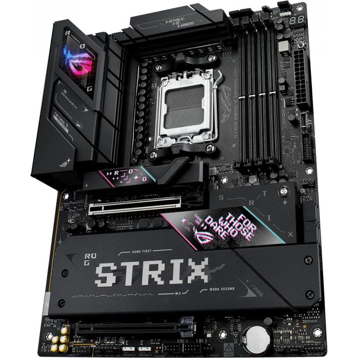 ASUS ROG STRIX B850-E Gaming WiFi Placa Base AM5 DDR5 WiFi 7 para AMD Ryzen 7000/8000/9000 Series 10
