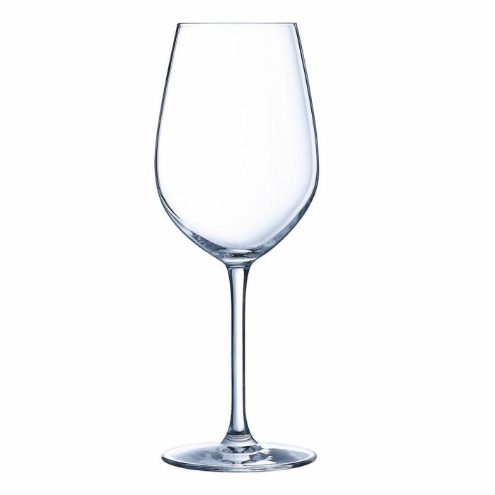 Chef & Sommelier Copas de Vino Krysta Sequence 44 cL - Caja de 6 Vidrio Transparente, Alta Resistencia, Apto Lavavajillas, Hecho en Francia