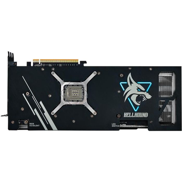 PowerColor RX 7900 XTX 24G-L/OC Radeon Hellhound OC 24GB GDDR6 Triple Ventilador PCI Express 4.0 Gaming 3