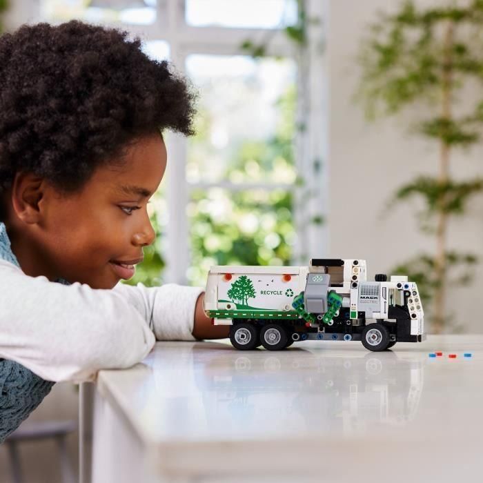 LEGO 42167 Technic Camión de Basura Eléctrico Mack LR, Camión Eléctrico de Juguete, Vehículo de Reciclaje 4 LEGO 42167 Technic Camión de Basura Eléctrico Mack LR, Camión Eléctrico de Juguete, Vehículo de Reciclaje 4