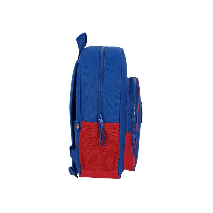 Mochila Escolar F.C. Barcelona Azul Granate 32 X 38 X 12 cm 2