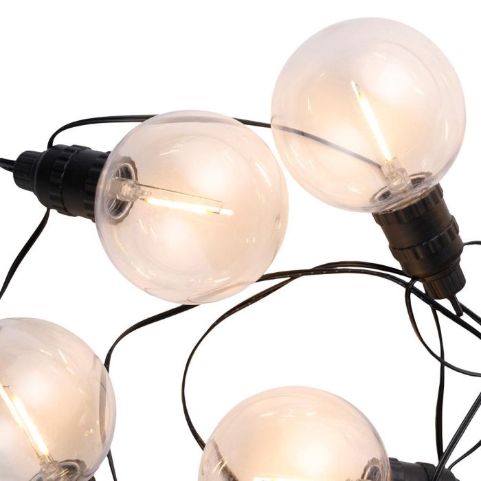 Day Guirnalda 10 LEDs Luz Cálida Con Temporizador IP44 para Exteriores 7.5m 4 Day Guirnalda 10 LEDs Luz Cálida Con Temporizador IP44 para Exteriores 7.5m 4