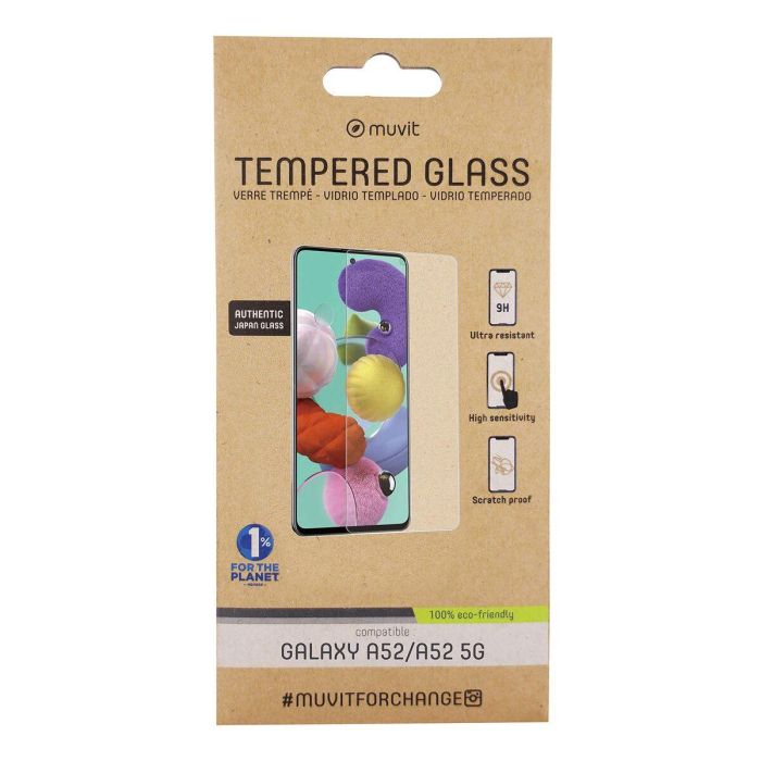 Protector de Pantalla para Móvil Muvit Samsung Galaxy A53 5G/A52S 5G/A52 5G/A52 4
