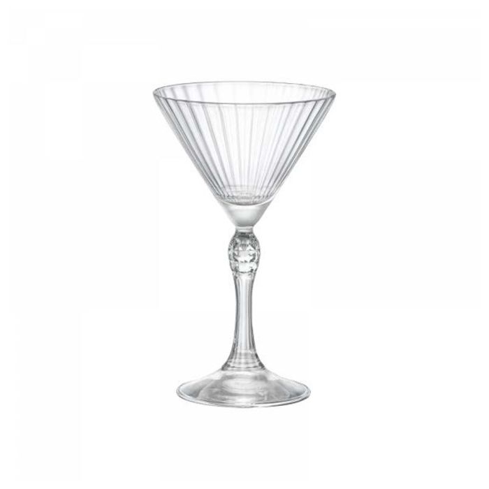 Bormioli Rocco Copa Cóctel America20S 155 ml - Juego de 6 Copas Elegantes para Cava, Martini y Combinados