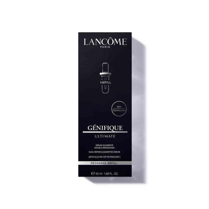 Lancôme Génifique Ultimate Sérum Recarga 50ml - Tratamiento Facial Hidratante Antiarrugas Antiedad con Ácido Hialurónico para Todo Tipo de Pieles