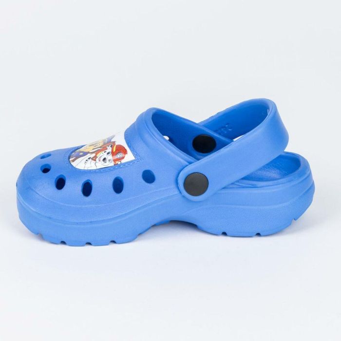 Zuecos de Playa The Paw Patrol Azul claro 3 Zuecos de Playa The Paw Patrol Azul claro 3