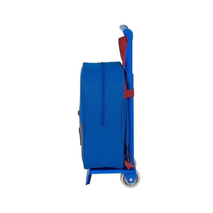 Mochila Escolar con Ruedas F.C. Barcelona M280 Granate Azul marino 2 Mochila Escolar con Ruedas F.C. Barcelona M280 Granate Azul marino 2
