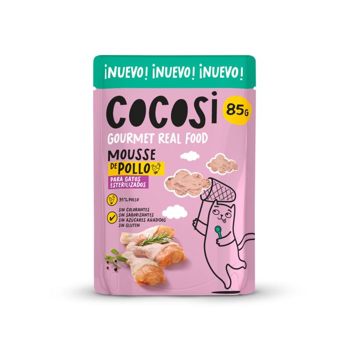 Comida para gato Cocosi Gourmet Real Food 80 g 12 Unidades 1