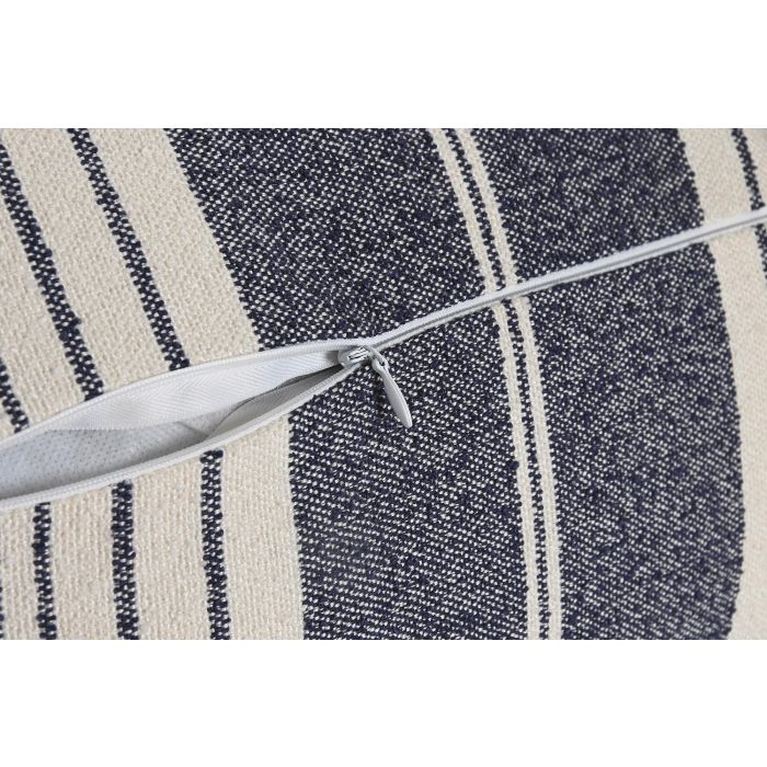 Cojin Urban DKD Home Decor Blanco Azul 50 x 30 cm (2 Unidades) 2