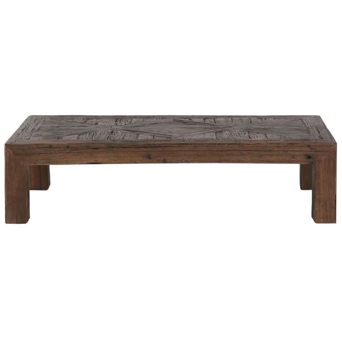 Mesa de Centro Home ESPRIT Marrón Madera 120 x 60 x 30 cm 1