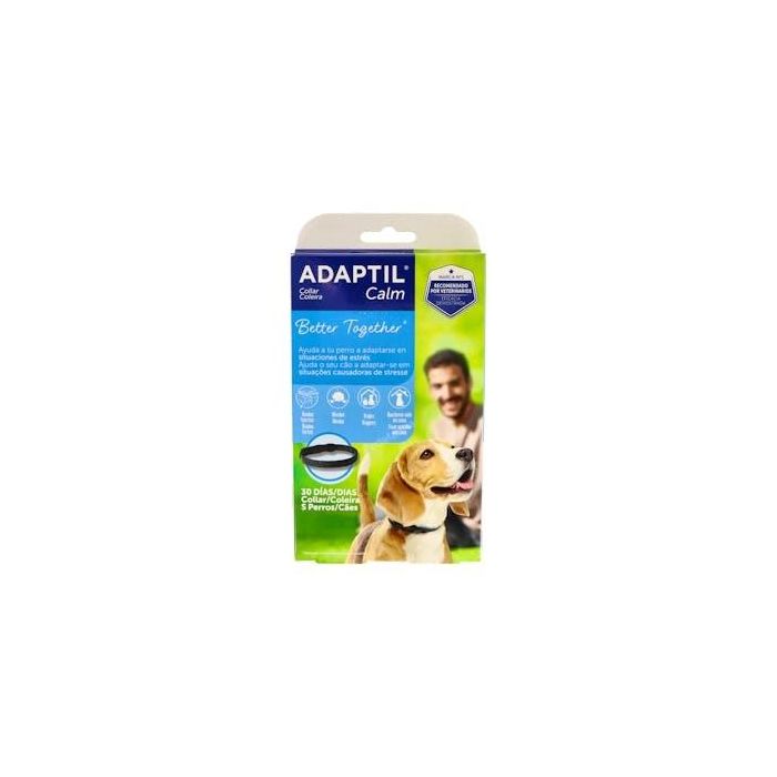 Adaptil Calm On-The-Go Collar S 45cm para Perros Pequeños (<15kg) - Relaja y Calma Ansiedad, Ruidos, Viajes - Efecto 30 Días