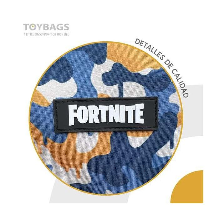 Mochila fortnite blue camo (adaptable a carro). 42 x 32 x 20 cm. 7 Mochila fortnite blue camo (adaptable a carro). 42 x 32 x 20 cm. 7