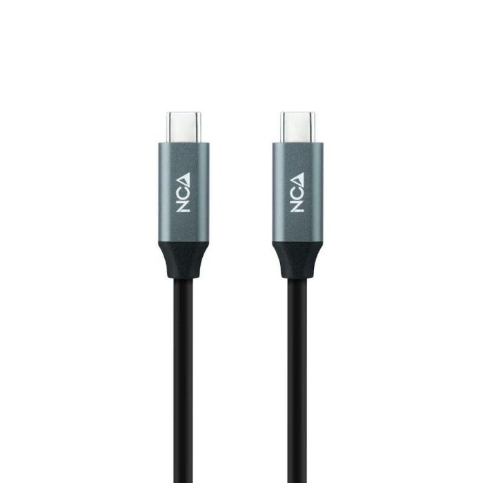 Cable USB-C NANOCABLE 10.01.4301-L150 Negro 1,5 m 4K Ultra HD (1 unidad) 2 Cable USB-C NANOCABLE 10.01.4301-L150 Negro 1,5 m 4K Ultra HD (1 unidad) 2