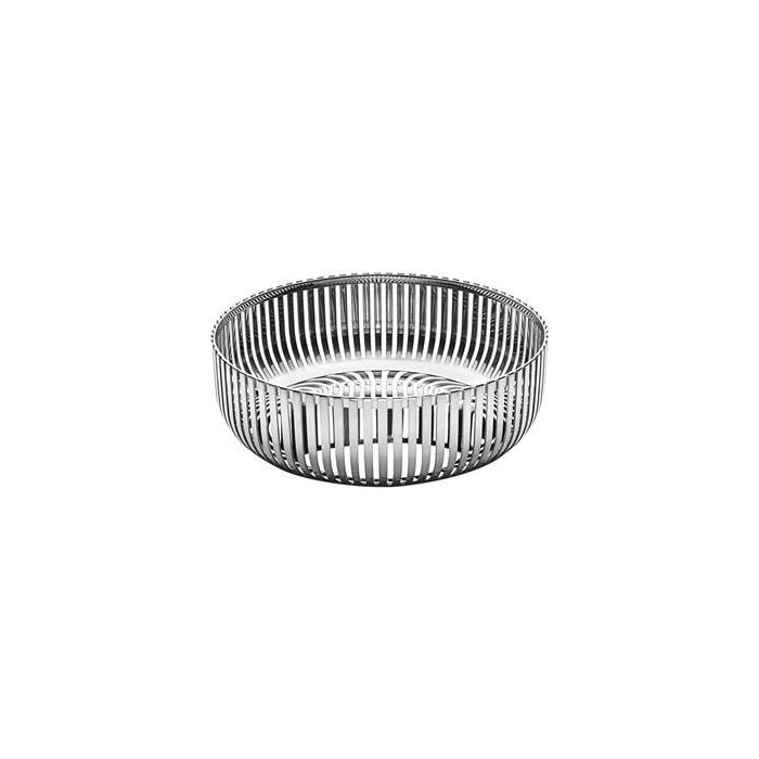 Alessi PCH02/15 Cesto Redondo Acero Inoxidable 18/10 15cm para Pan o Fruta Alessi PCH02/15 Cesto Redondo Acero Inoxidable 18/10 15cm para Pan o Fruta