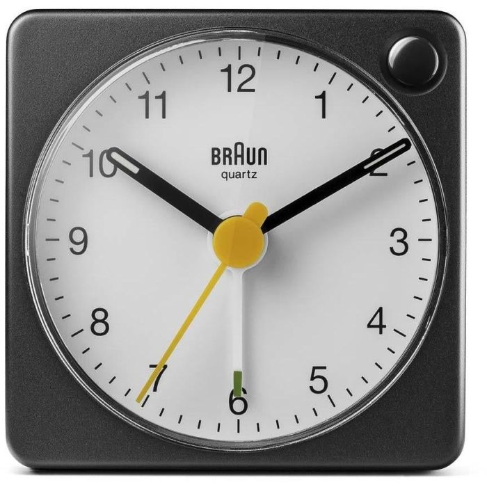 Braun BC 02 XBW Quarzwecker schwarz-wei Lichtf. 1