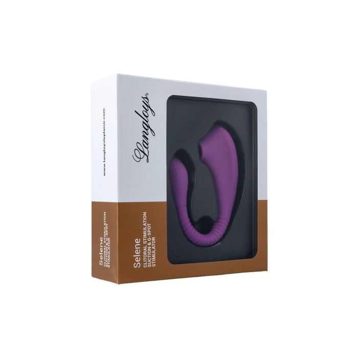 Succionador de Clítoris Langloys SELENE  Morado 2