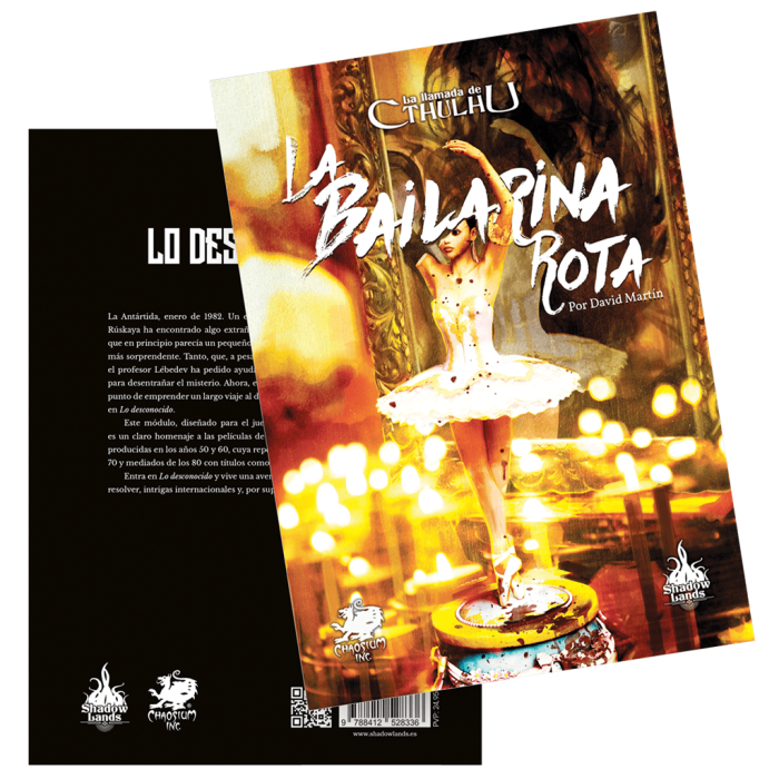 La llamada de Cthulhu JDR: La bailarina rota 1