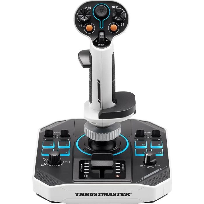 Thrustmaster Sol-R 1 Flightstick Joystick para PC - Combate y Exploración Espacial, Ambidiestro, 44 Acciones Asignables, RGB, Compatible con Bases AVA 0 Thrustmaster Sol-R 1 Flightstick Joystick para PC - Combate y Exploración Espacial, Ambidiestro, 44 Acciones Asignables, RGB, Compatible con Bases AVA 0