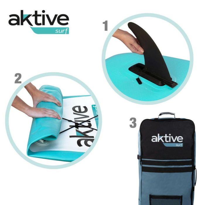 Tabla de Paddle Surf Hinchable con Accesorios Aktive 1