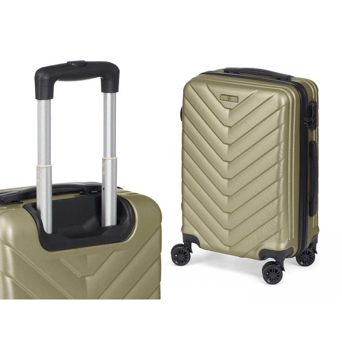 Set 3 Maletas ABS Verde Arte Regal - 49x74.5x28 cm, 67x45x26 cm, 57x38x23 cm 2