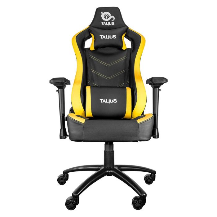 Talius silla Vulture gaming negra/amarilla butterfly, base nylon, ruedas nylon, 4D Talius silla Vulture gaming negra/amarilla butterfly, base nylon, ruedas nylon, 4D