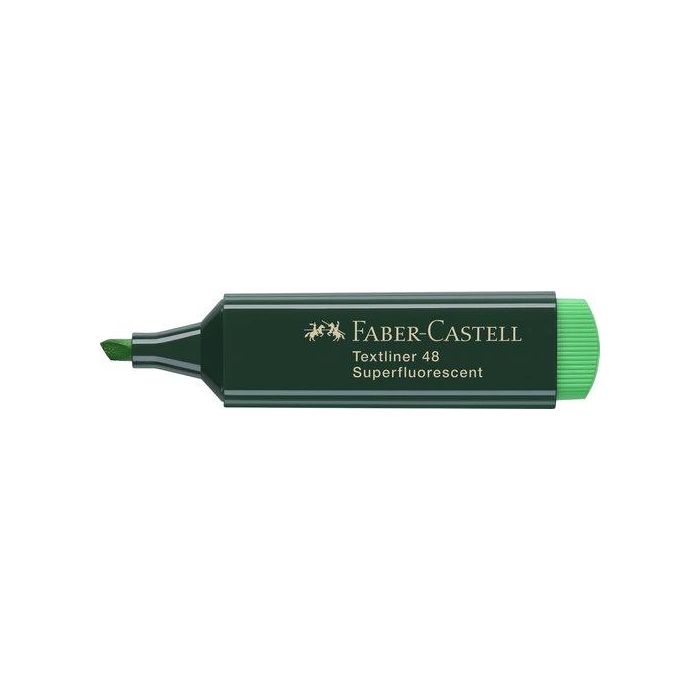 Faber Castell Marcador Fluorescente Textliner 48 Verde